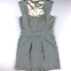 Hazel Anthropologie Stripe Dress with Pockets